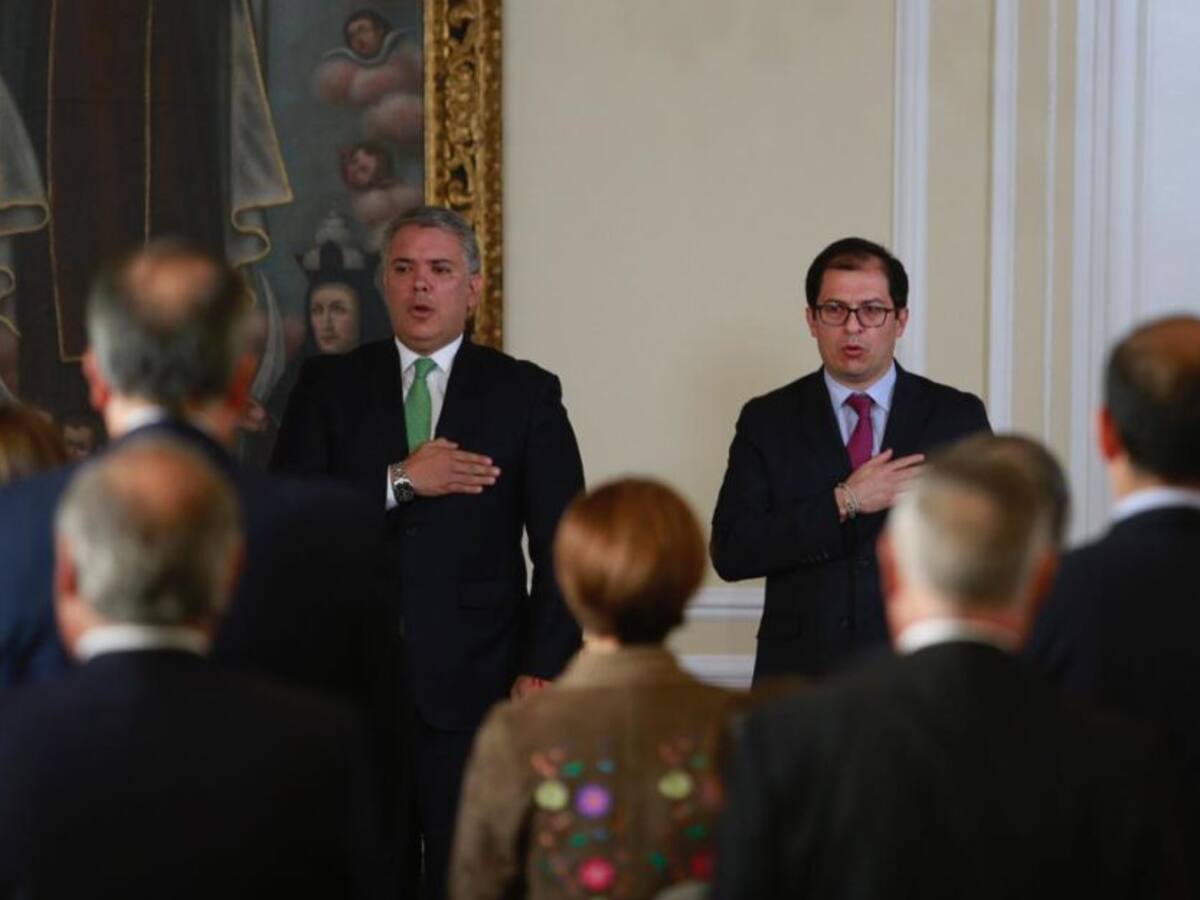 Nuevo fiscal pide a contralor y procurador no aspirar a la Presidencia