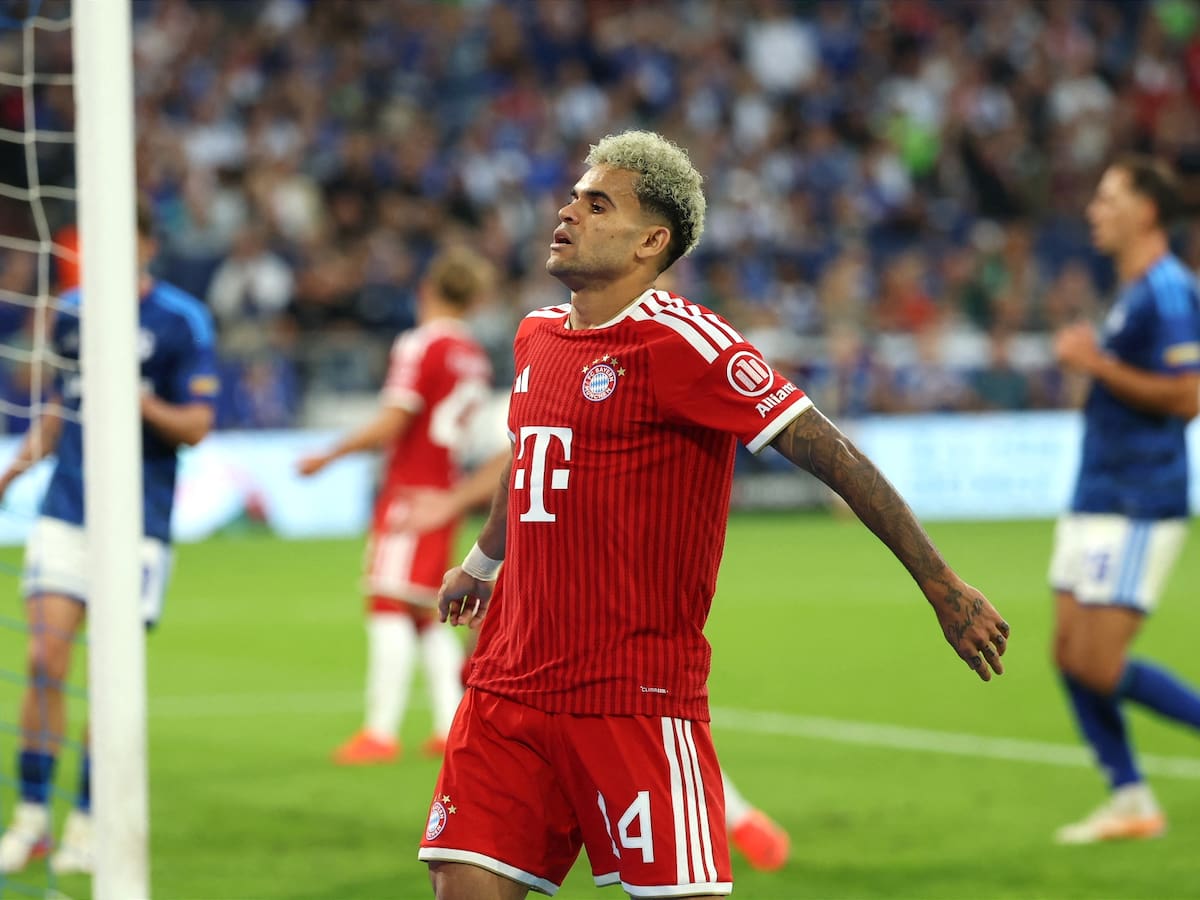 Con Luis Díaz todo el partido, Bayern Múnich no pasa del empate en su visita al Schalke: Resumen