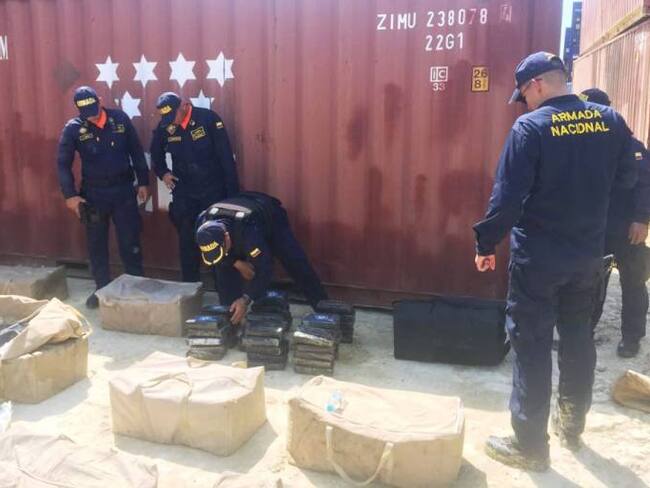 Armada Nacional y CTI incautan cerca de una tonelada de cocaína en Cartagena