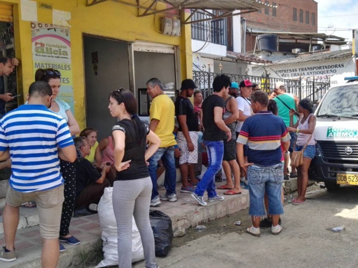 Cubanos en un albergue en Turbo piden ayuda humanitaria para salir del país