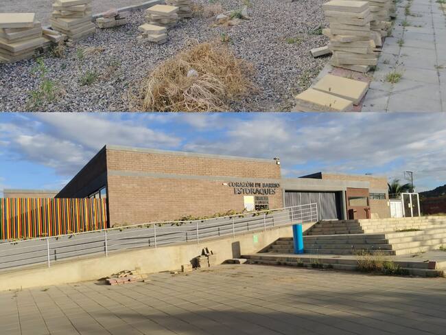 Obra de Corazón de Barrio en Los Estoraques / Foto: Caracol Radio