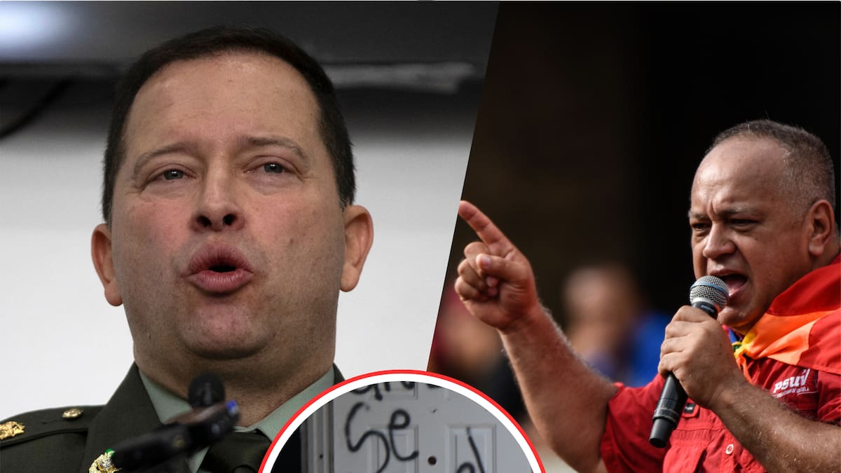 ¿Por qué Diosdado Cabello calificó como mentiroso al director de la Policía de Colombia?