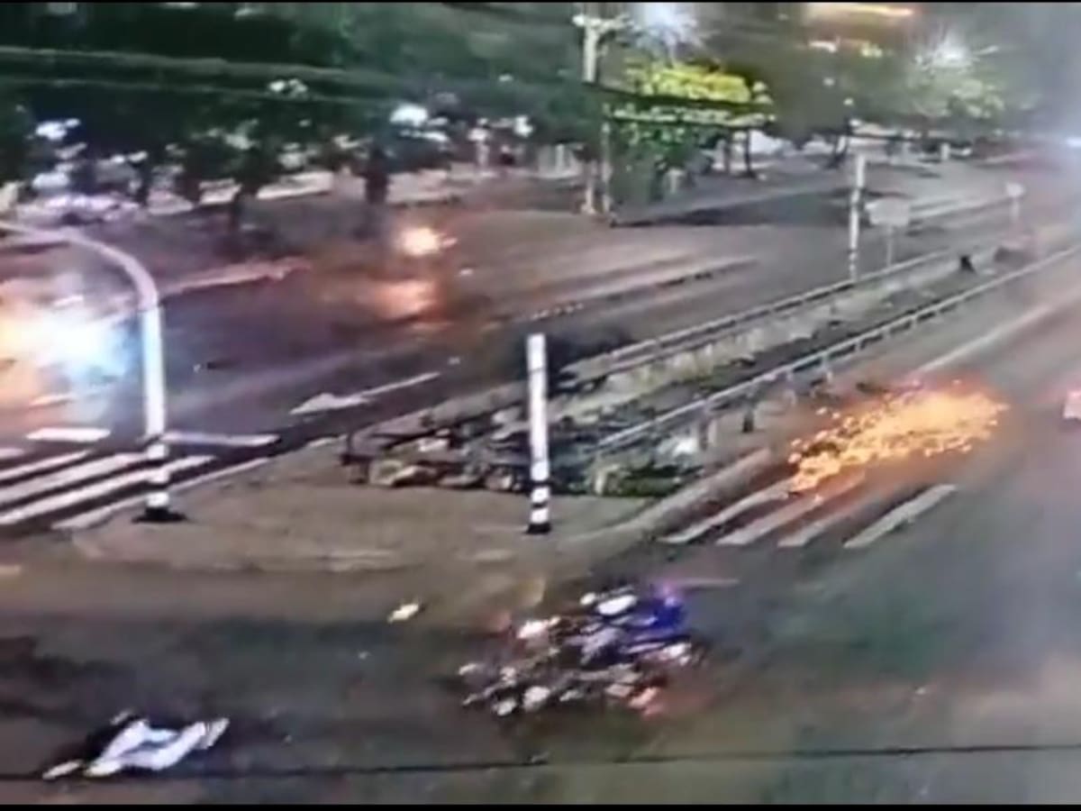 Motociclista de 20 años murió en accidente de tránsito en la avenida Murillo de Barranquilla