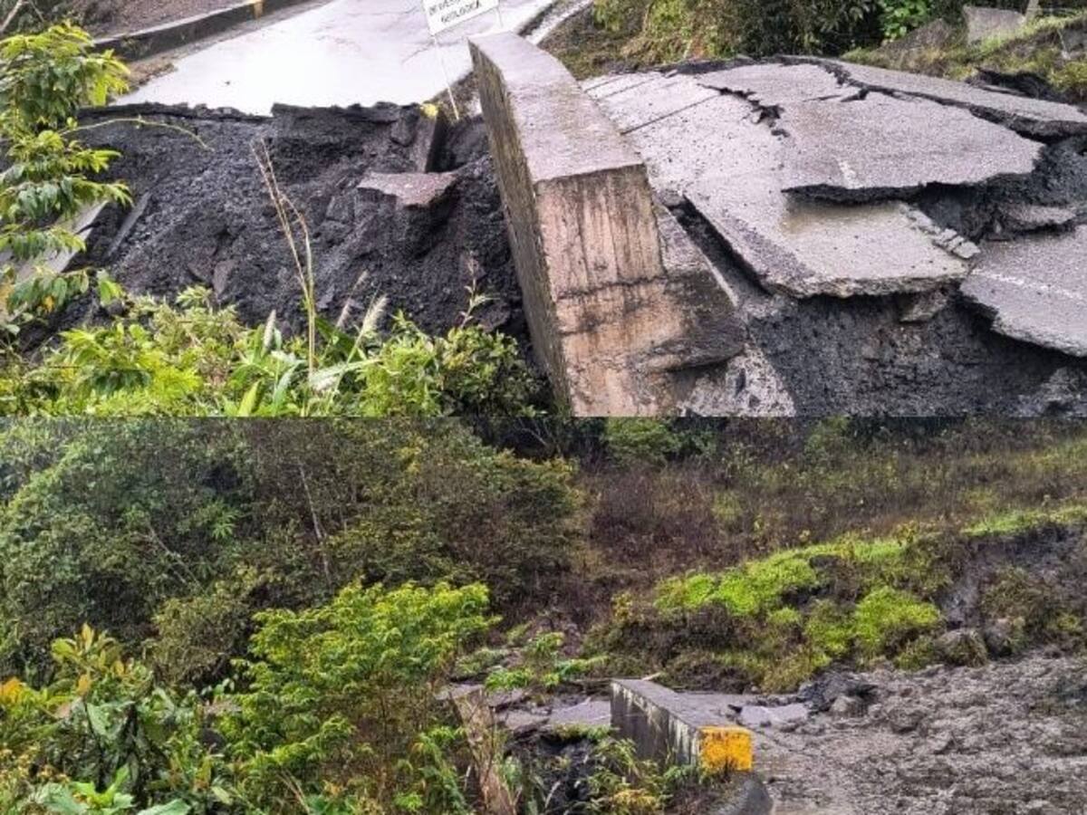 Piden al gobierno nacional liberar $1 billón de pesos para atender la emergencia vial en Santander