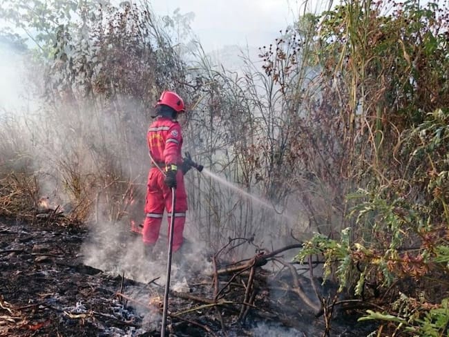Risaralda se encuentra en alerta roja por el incremento de incendios