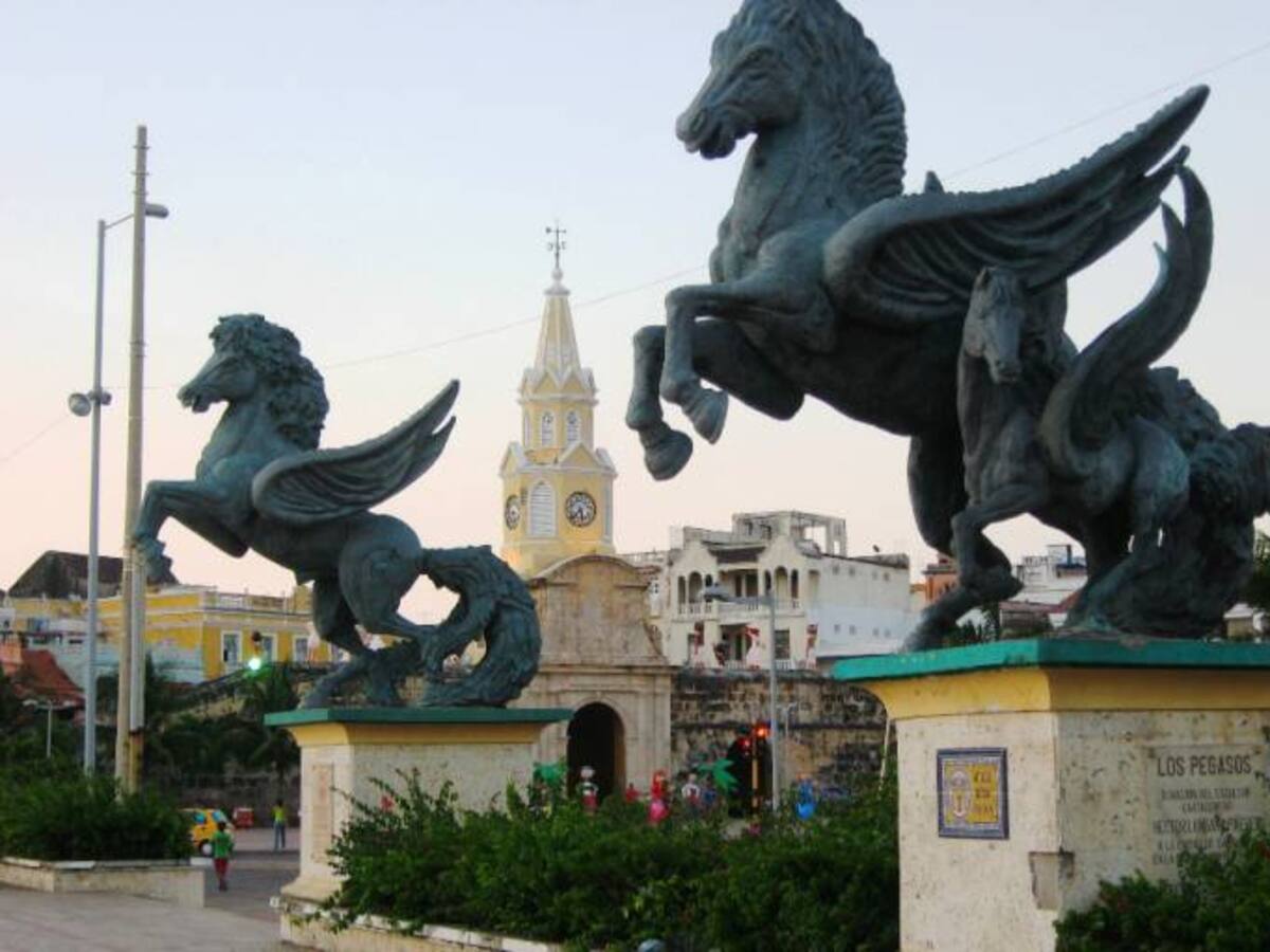 Monumento de Los Pegasos de Cartagena será totalmente nuevo