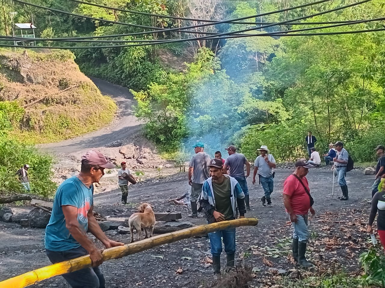 Paro en Muzo, Boyacá I Foto: Gladys Forido