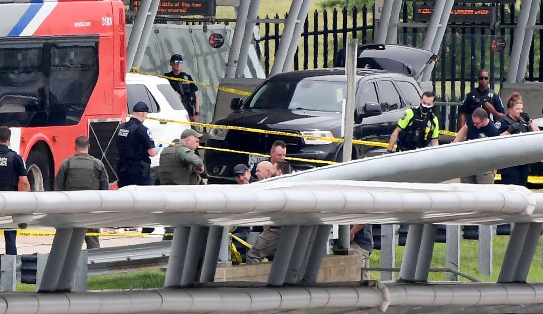 Tiroteo en paradero de Bus cerca del Pentágono en EE.UU..