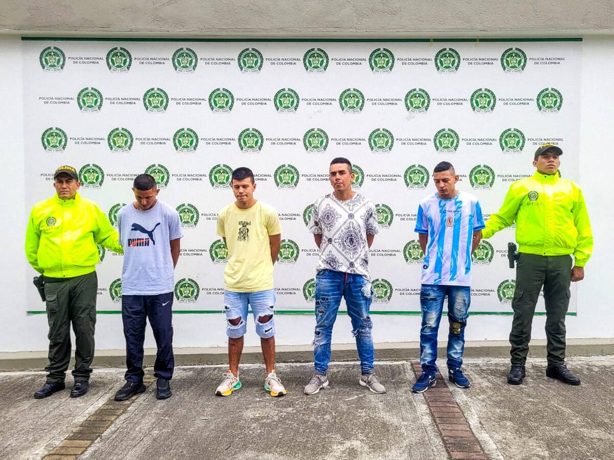 Cazaron a ‘Los Rapiña’ en Ibagué