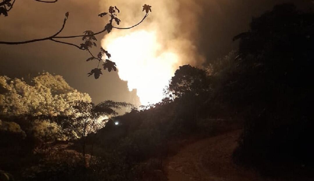 Explosión en gasoducto