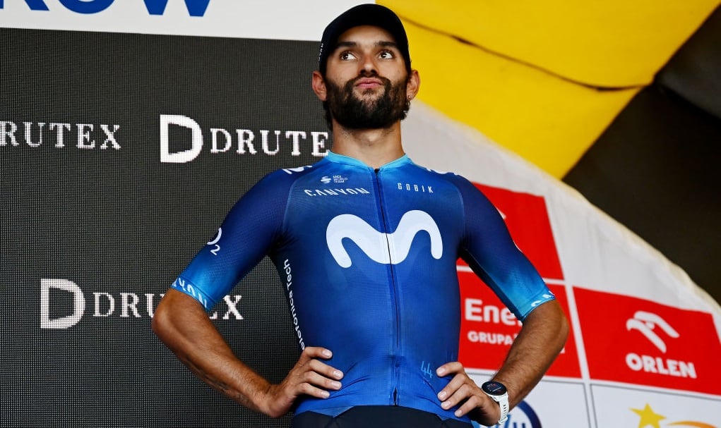 Fernando Gaviria, ciclista del Movistar Team (Photo by Dario Belingheri/Getty Images)