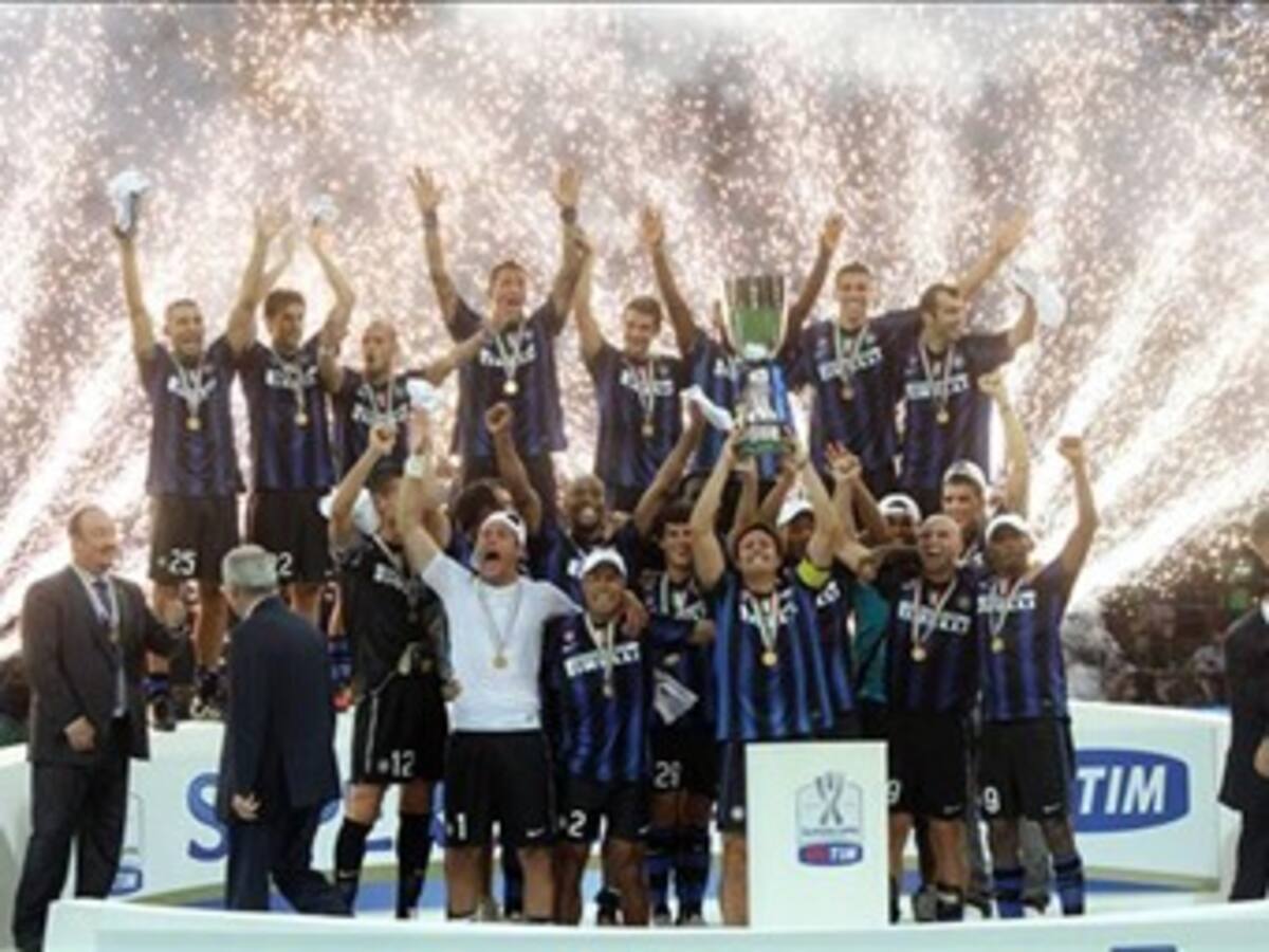 El Inter de Milán consiguió su cuarto título de la temporada