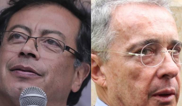 Gustavo Petro / Álvaro Uribe 