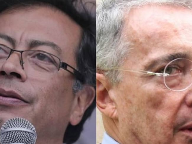 Gustavo Petro / Álvaro Uribe 