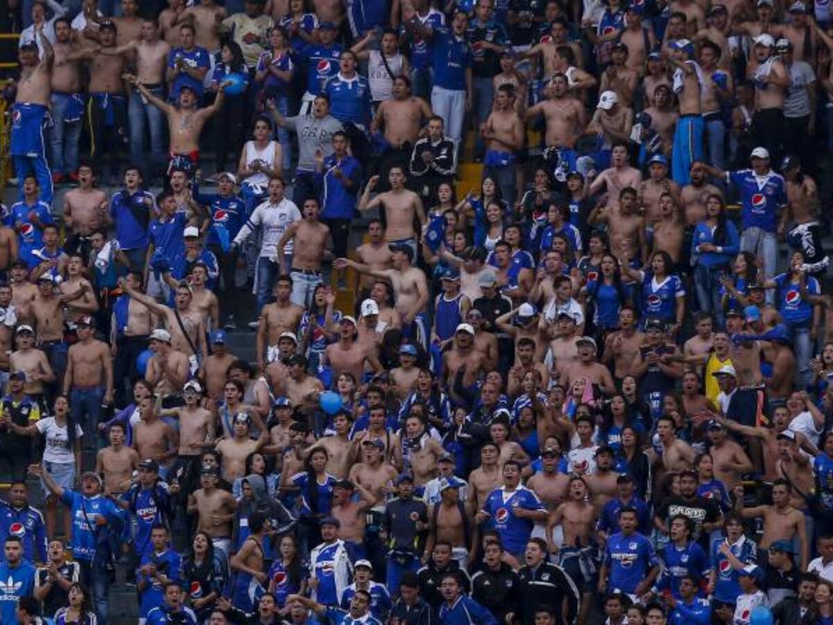 Barras bravas de Millonarios no asistirán al Simón Bolívar
