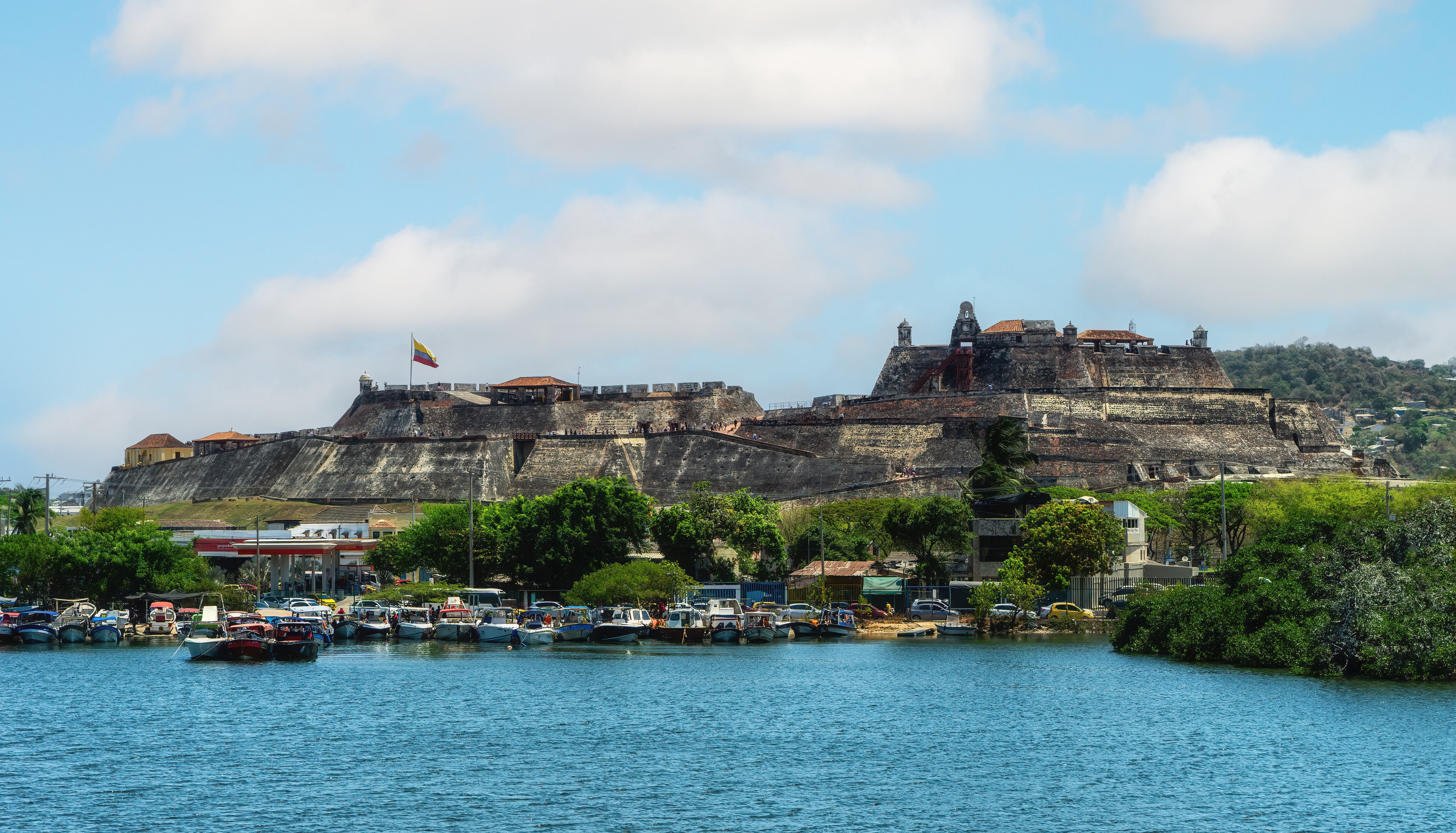 Panorámica del Castillo de San Felipe de Barajas, Cartagena (Getty Images)