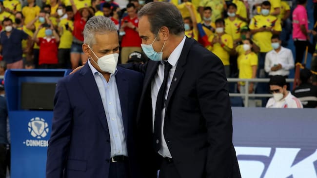 Reinaldo Rueda y Martín Lasarte