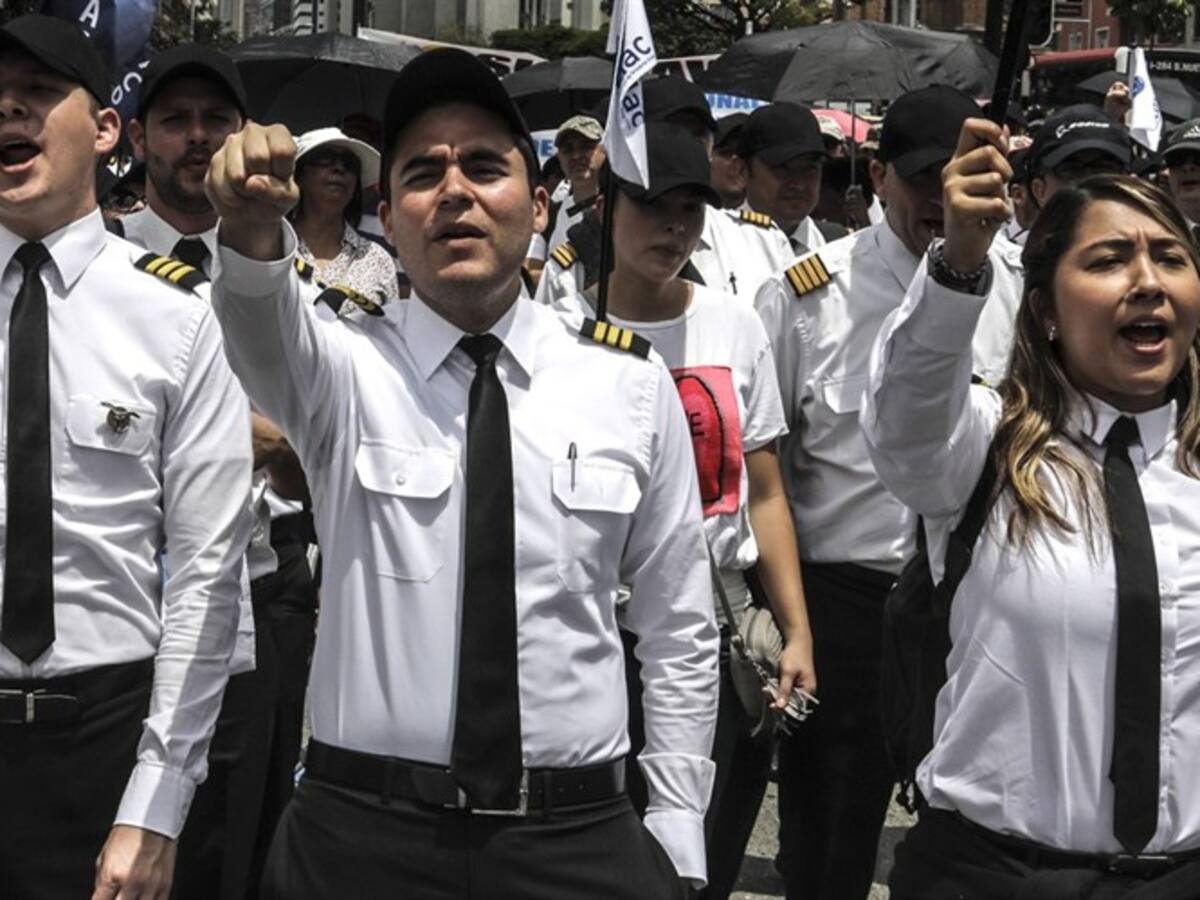 Dejan en firme el fallo que declaró ilegal la huelga de pilotos de Avianca