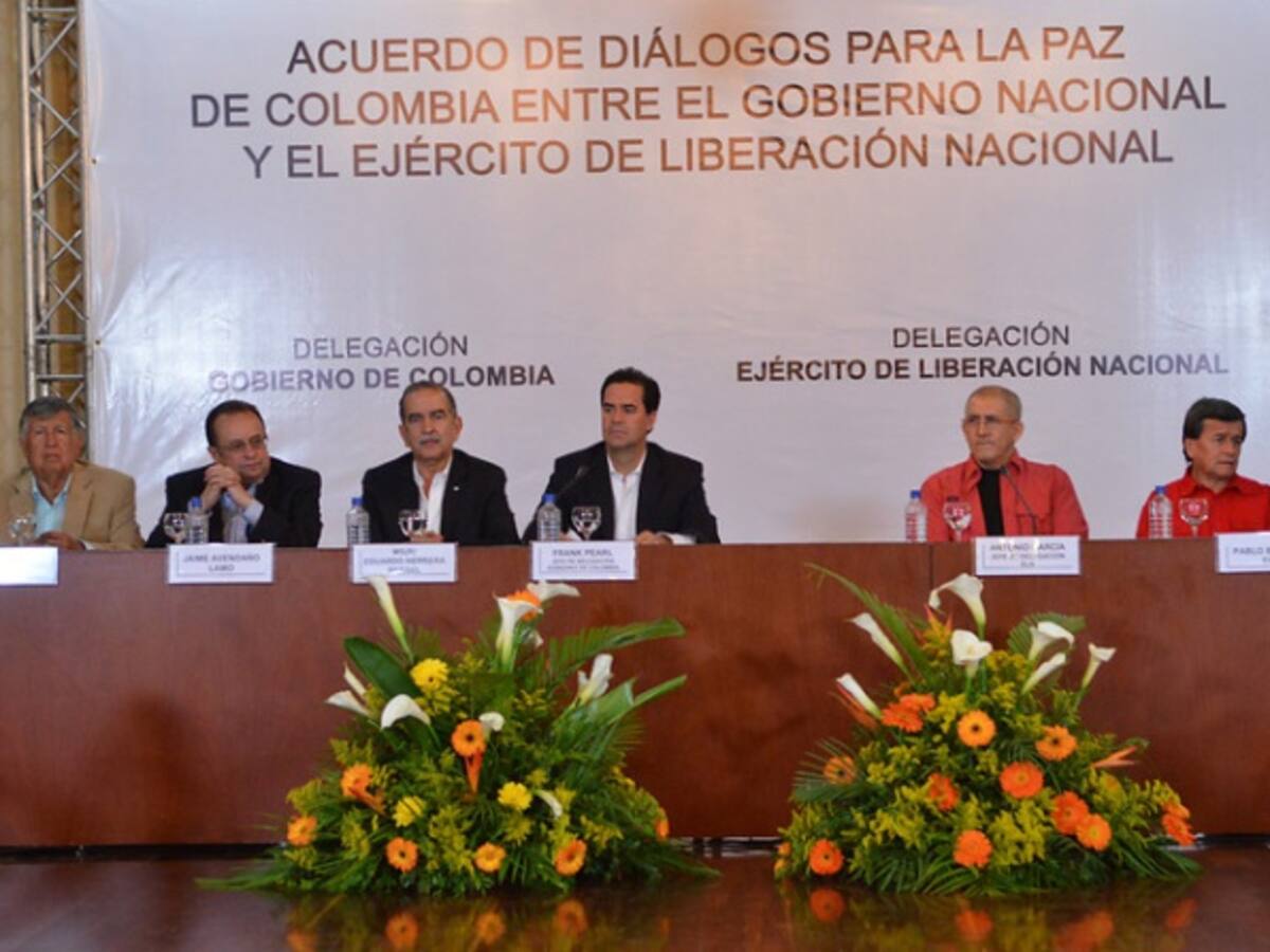 Diálogos de paz entre el Gobierno y el Eln se efectuarán en Ecuador