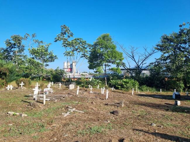 Cementerio Religioso Municipal de Mutatá, Urabá antioqueño. Foto: JEP.