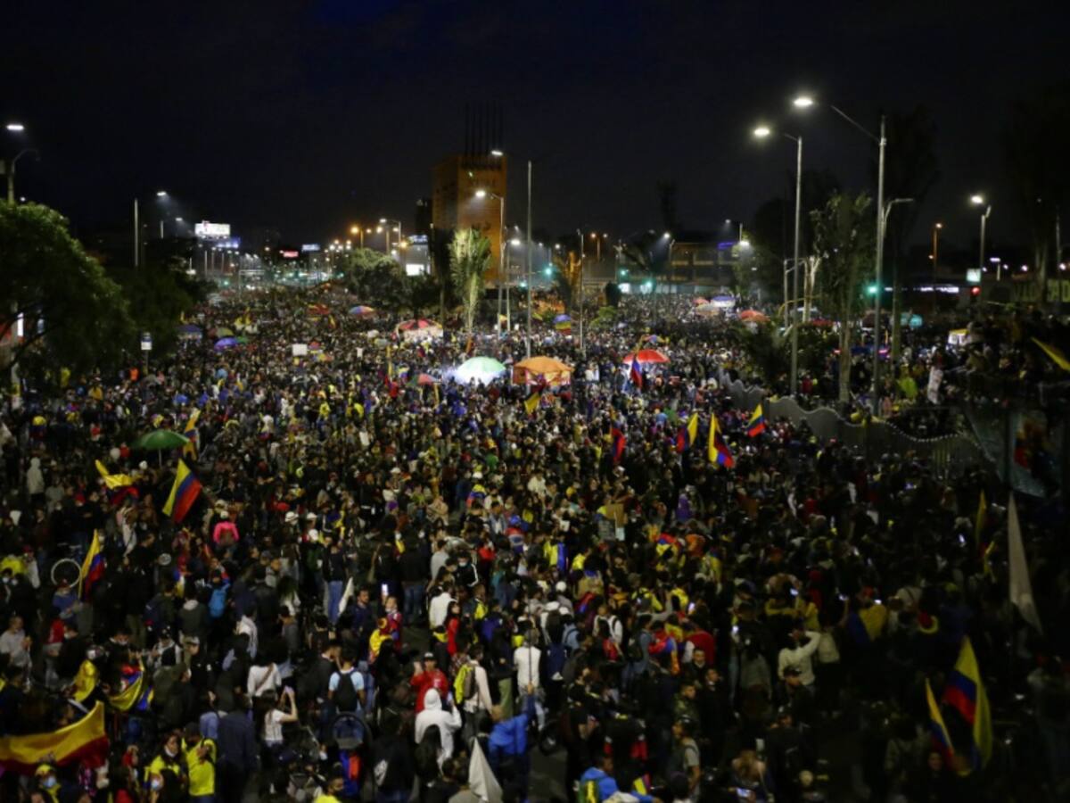 Monumental manifestación aviva los ánimos del Paro Nacional