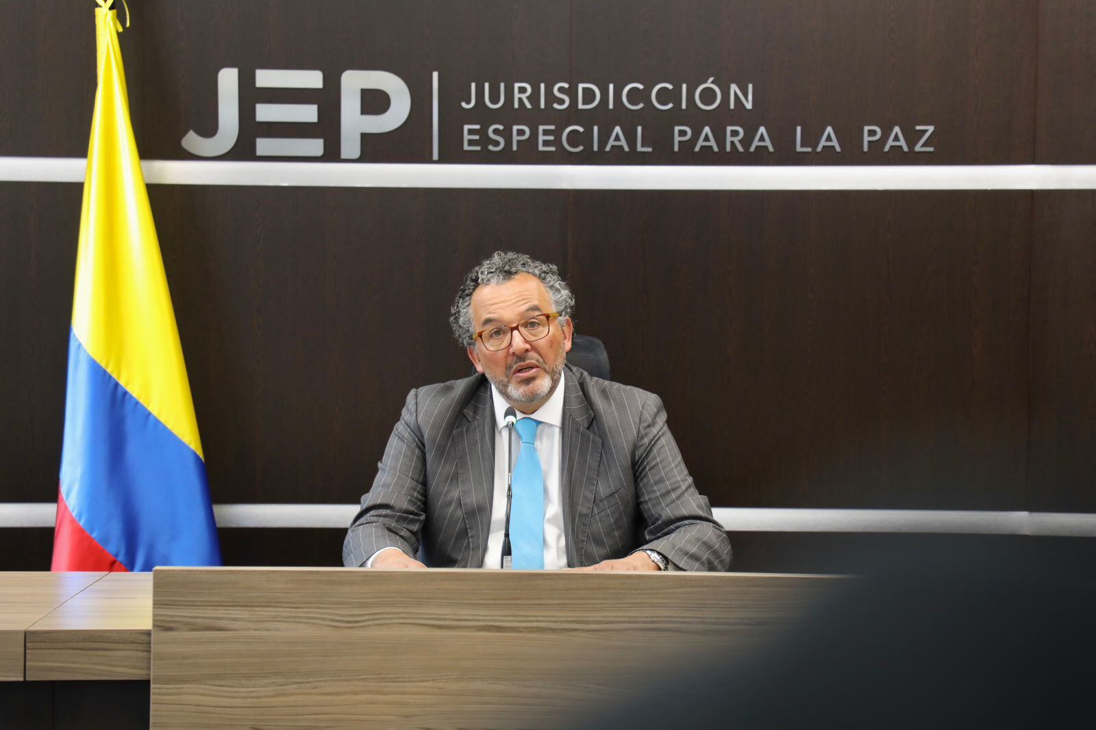 Magistrado Roberto Vidal, presidente de la Jurisdicción Especial para la Paz