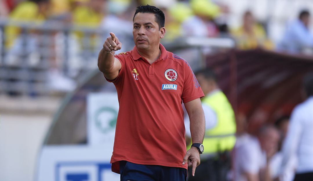 Héctor Cardenas, entrenador de la Selección Colombia Sub-20.