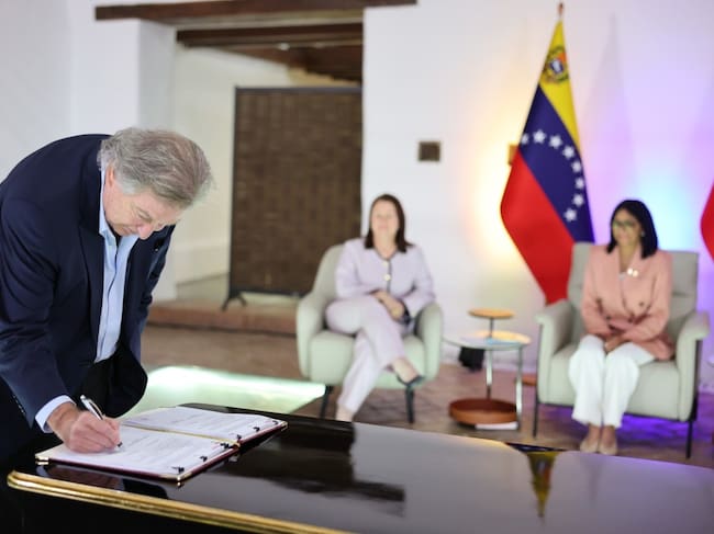Jaime Gilinski. Foto: Presidencia de Venezuela.