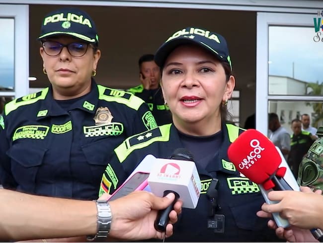 Brigadier general Olga Patricia Salazar Sánchez, delegada de la Policía Nacional - Policía Metropolitana de Pereira.