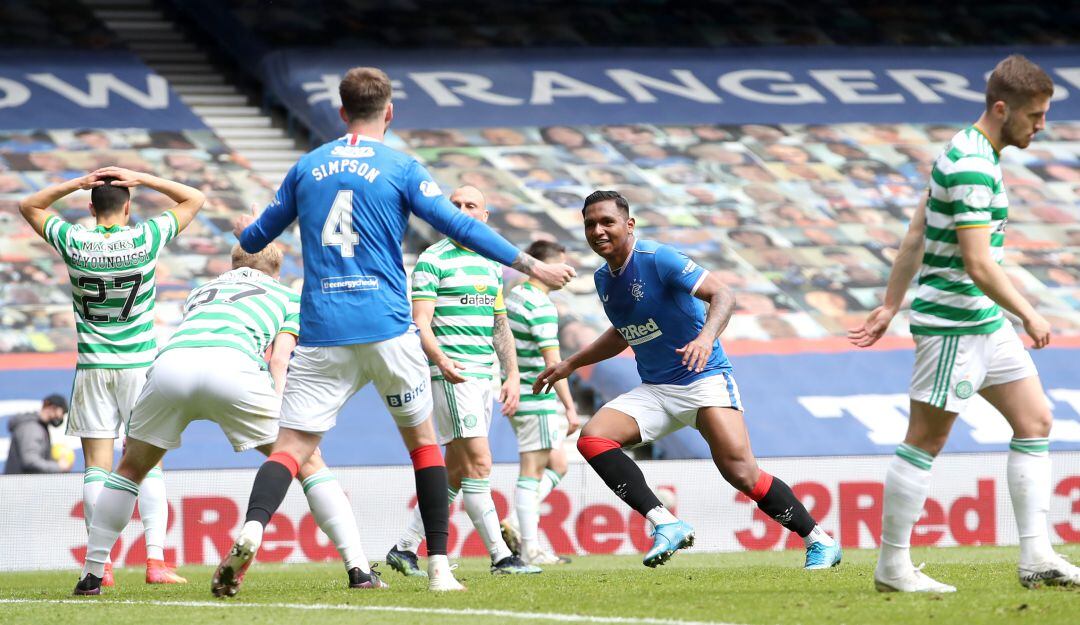 Túnel y adentro: Golazo de Alfredo Morelos en el clásico ante Celtic