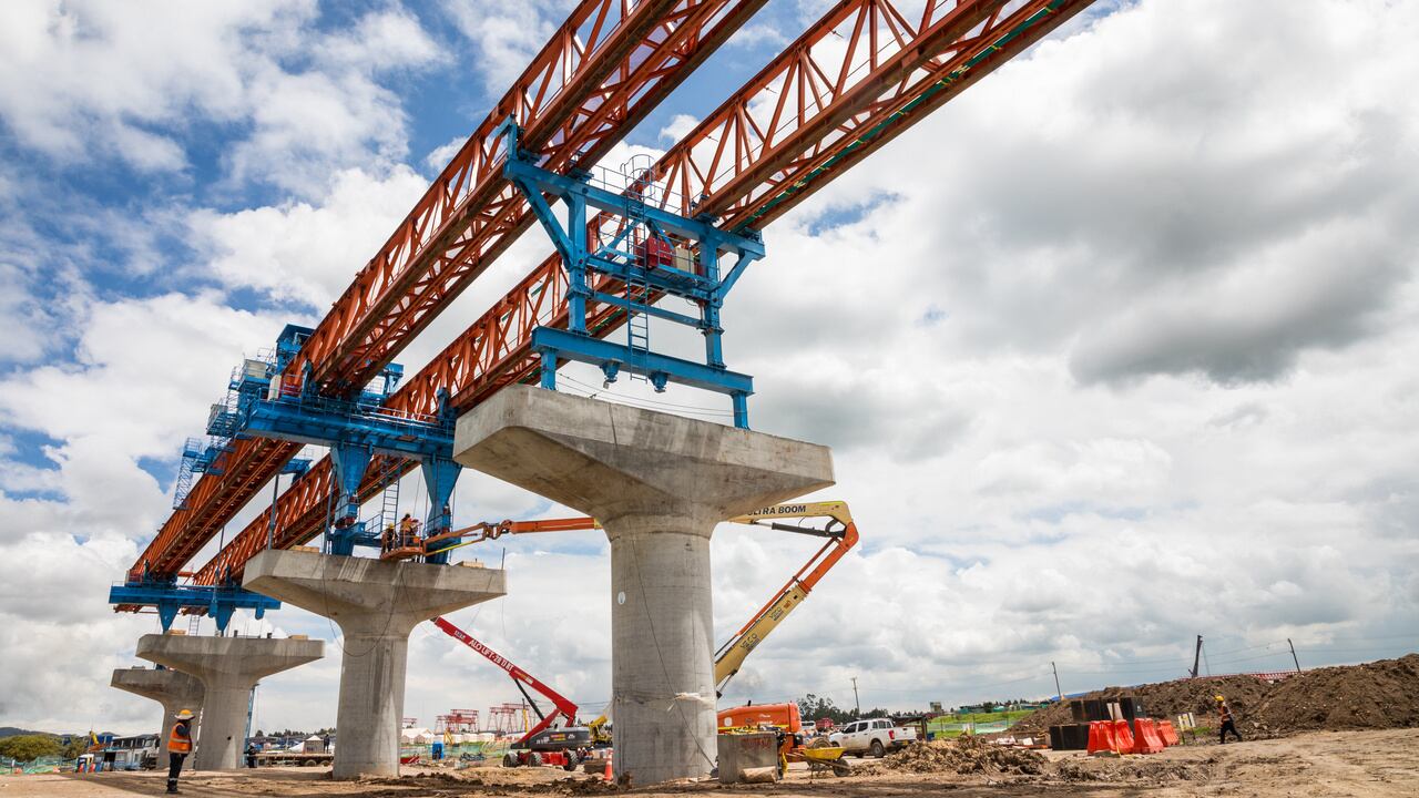 Avance obras del Metro. (MetrodeBogotá.gov.co)