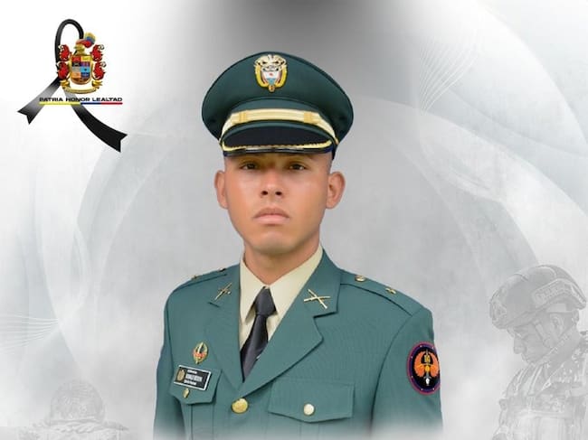 Militar asesinado en el Cauca. Crédito: Ejército Nacional.