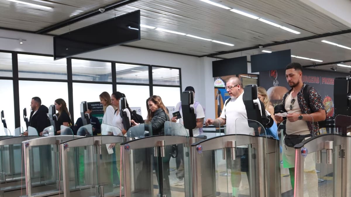 En el aeropuerto de Rionegro se registraron 4.1 millones de flujos migratorios durante 2025