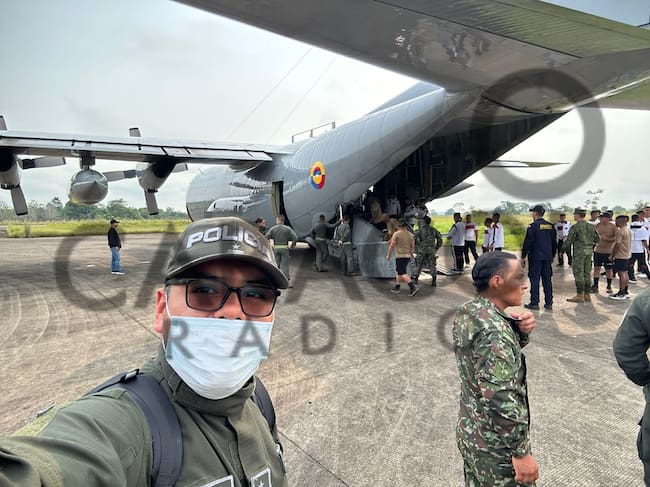 Foto Ariel Villota, subintendentge de la Policía