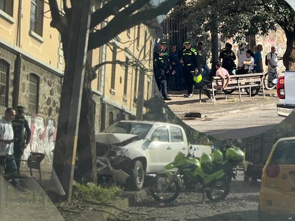 Capturado luego de persecución policial en Medellín- foto Denuncias Antioquia