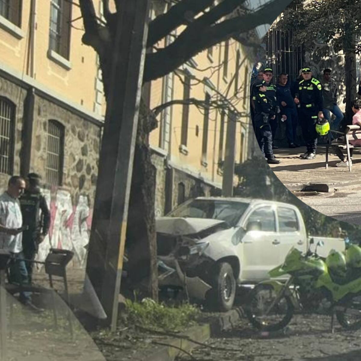 Capturado tras persecución en Medellín y que chocó varios carros, estaría ebrio