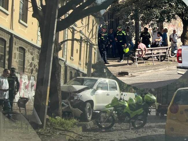 Capturado luego de persecución policial en Medellín- foto Denuncias Antioquia