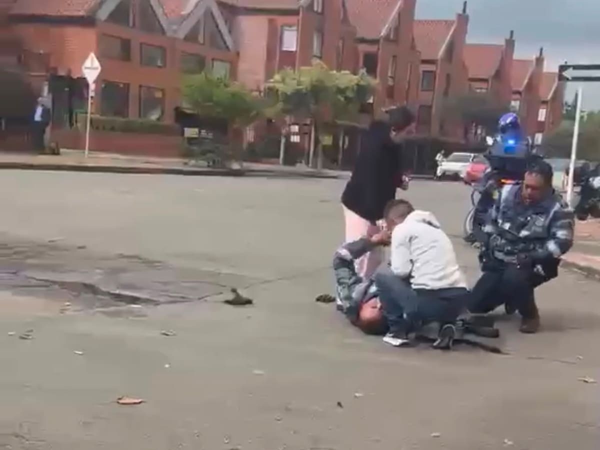 Capturan a hombre que agredió a agentes de tránsito para evitar puesto de control en Bogotá