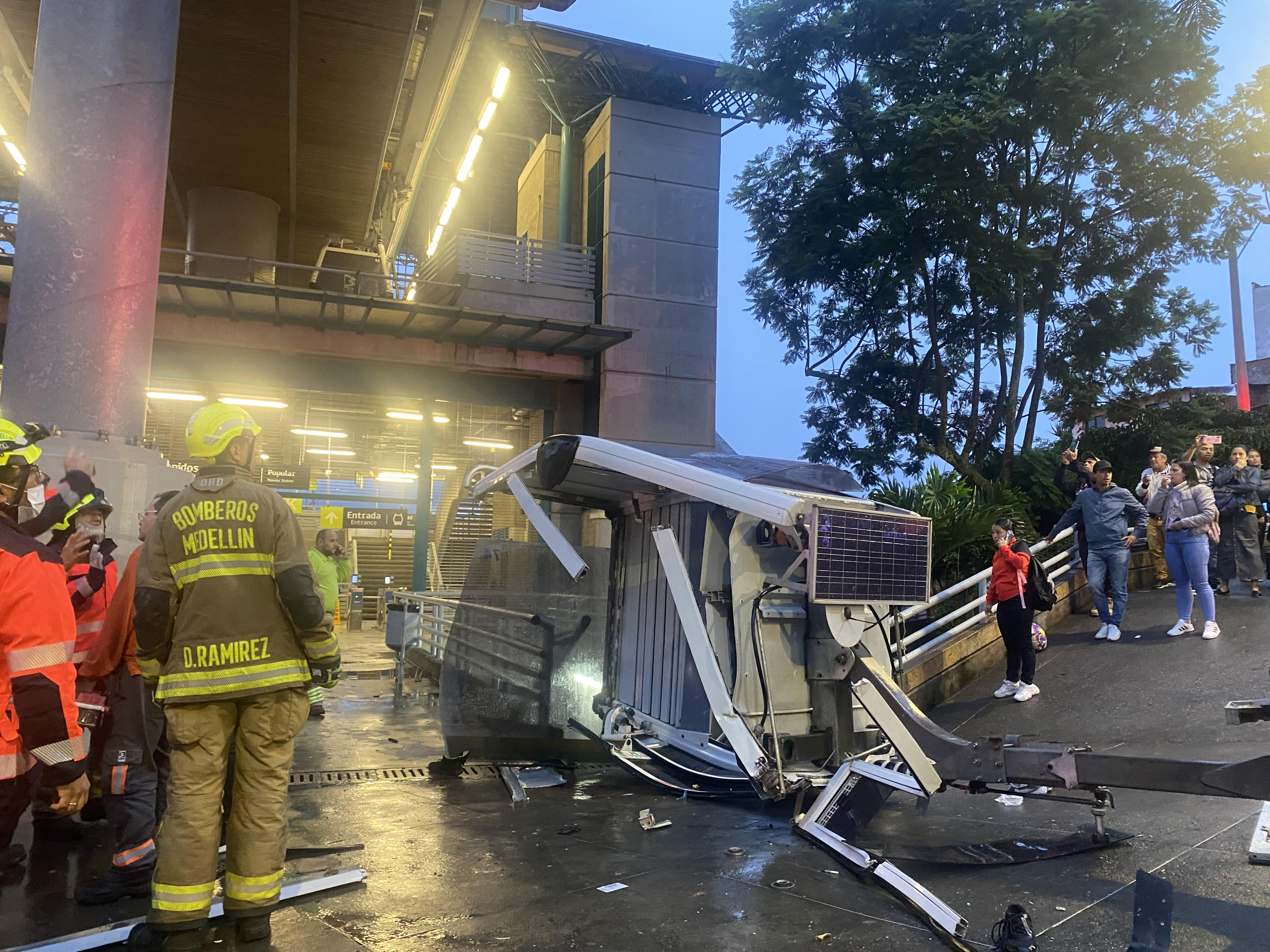 El Metro de Medellín anunció la realización de estudios minuciosos para retomar la actividad comercial de la línea K.  Foto: Caracol Radio.