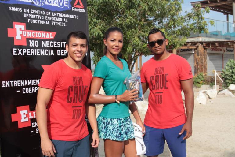 Ella es la nueva Capitana Nacional del Mar que ganó reconocimiento por su buen desempeño en los deportes náuticos y su excelente estado físico. ALCALDÍA DE SANTA MARTA