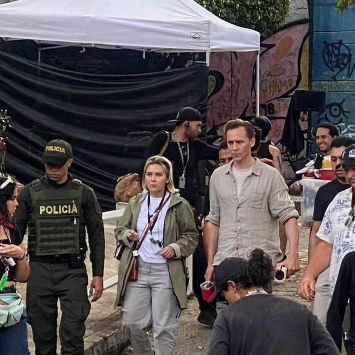 Tom Hiddleston, reconocido por su papel de Loki, está en Medellín