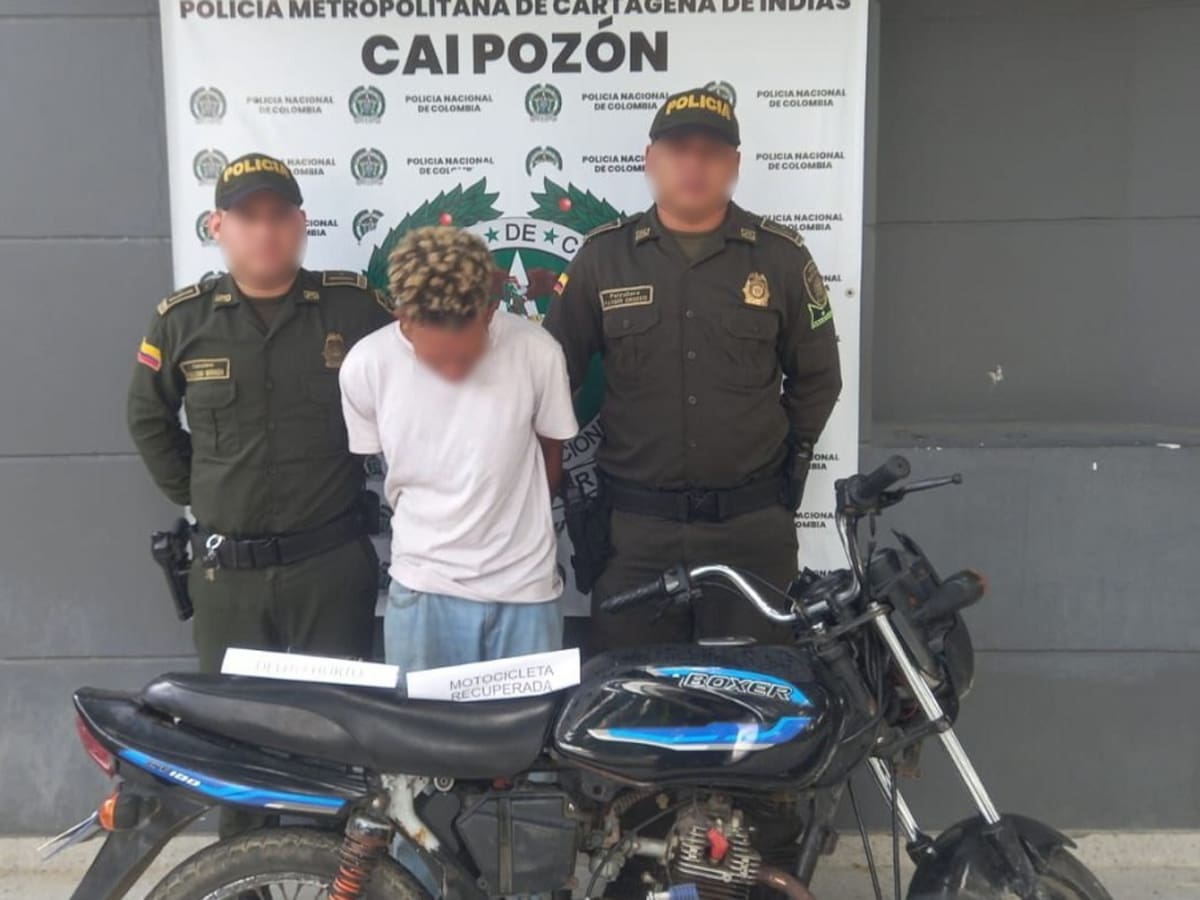 En 24 horas, tres motocicletas recuperadas por hurto en el sur de Cartagena