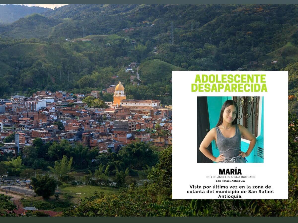 Denuncian segunda desaparición de una menor de edad en San Rafael, Antioquia