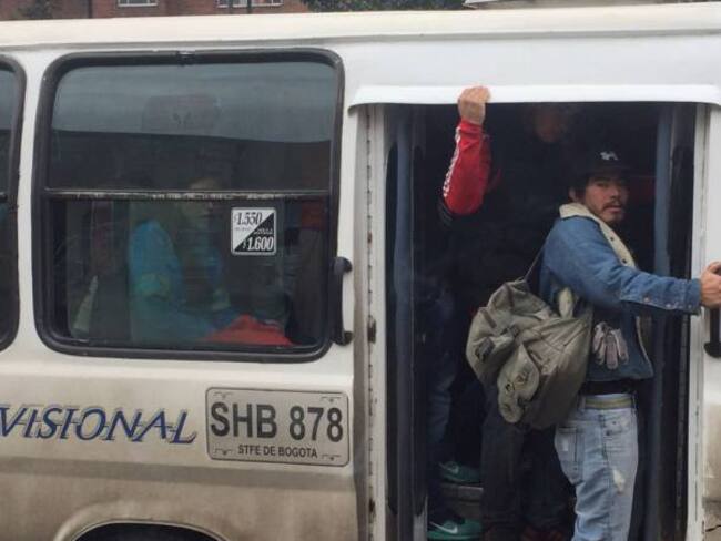 [Fotos] El transporte público no da abasto en Ciudad Bolívar