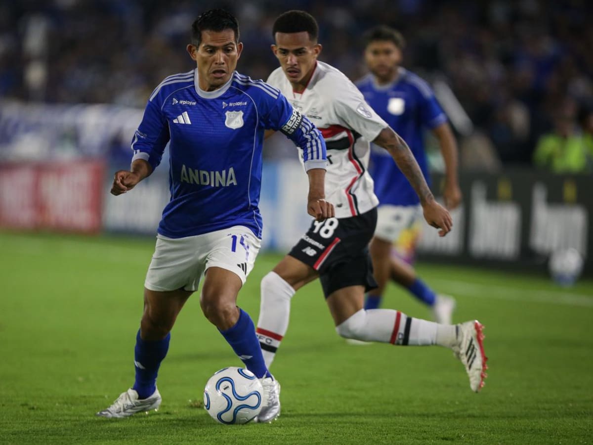 Empate sin goles que deja a Millonarios con cuentas pendientes en la Sudamericana