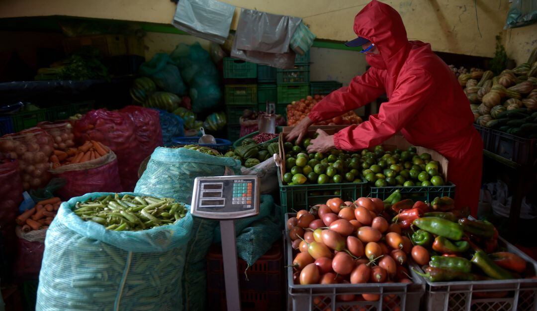 Mercado en Bogotá