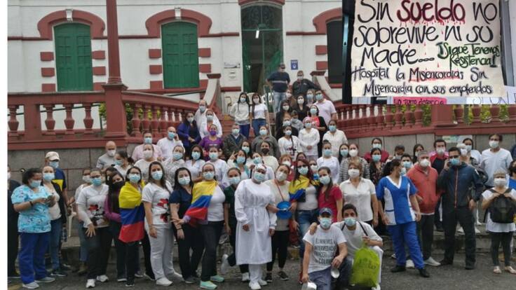 Protesta Hospital La Misericordia de Calarcá, Quindío