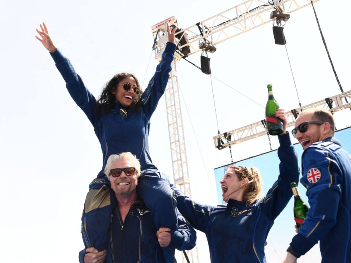 ¿Lo que muchos desean? Reviva el viaje al espacio de Richard Branson