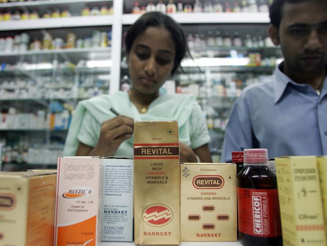 Venta de medicinas en India.
(Foto: INDRANIL MUKHERJEE/AFP via Getty Images)