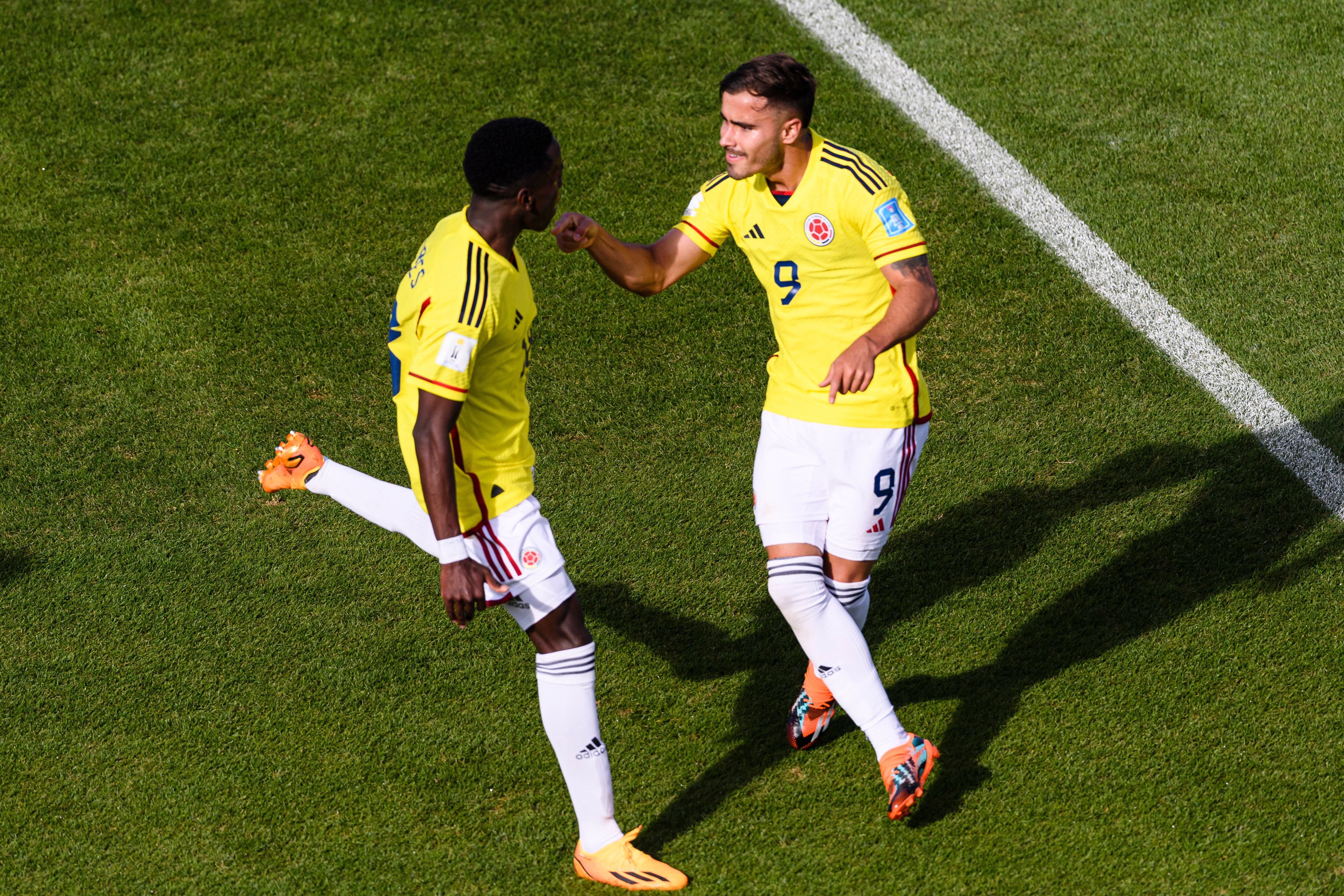 Tomás Ángel, delantero de la Selección Colombia Sub-20. (Photo by Marcio Machado/Eurasia Sport Images/Getty Images)